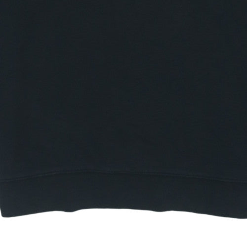 Adidas Women's Black Crew Neck Long Sleeve Pullover Sweatshirt Size 16
