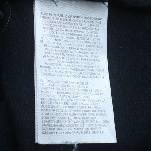 The North Face Mens Black XL Full Zip Hoodie Outdoor Fleece
