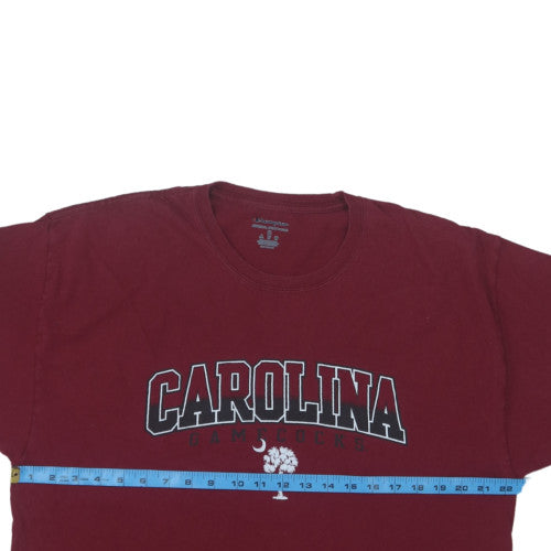 Champion Men's Burgundy Carolina Gamecocks XL Athletic T-Shirt