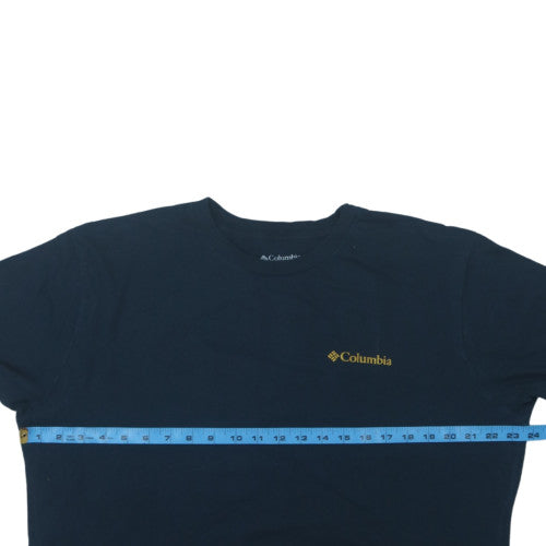Columbia Men's Blue XL Short Sleeve Outdoor Graphic T-Shirt