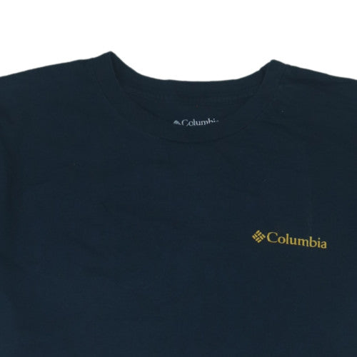 Columbia Men's Blue XL Short Sleeve Outdoor Graphic T-Shirt
