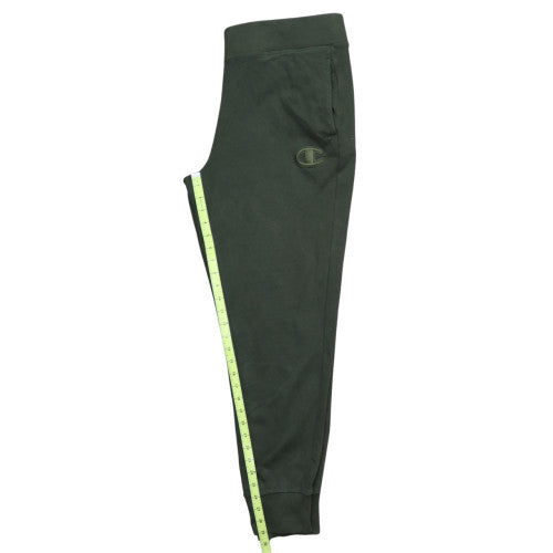 Champion Men's Green Jogger Trousers Size L Cotton Blend