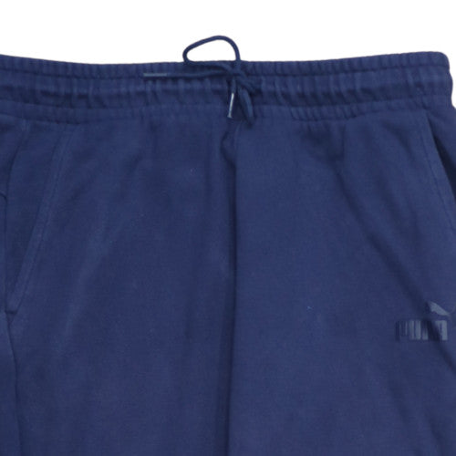 Puma Men’s Blue Jogger Trousers L Regular Fit Casual Sportswear