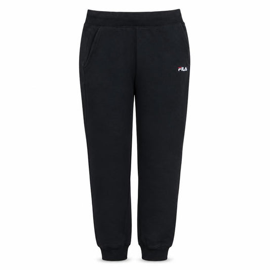Fila Womens Black Jogger Sweatpants M Regular Fit Fleece Trousers