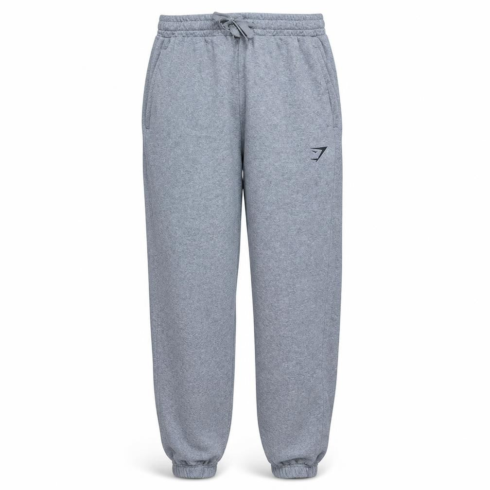Gymshark Men's Grey Sweatpants M Tapered Fit Casual Trousers