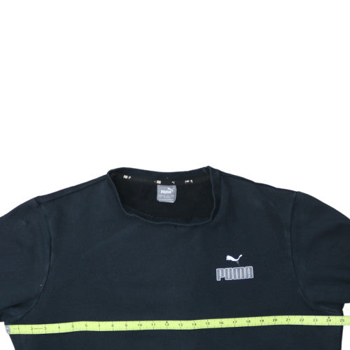 Puma Men's Black XL Pullover Crew Neck Sports Sweatshirt
