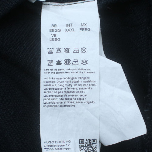 BOSS Men's Black 3XL Pullover Hoodie with Graphic Logo