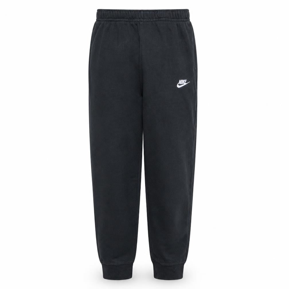 Nike Men's Black Fleece Jogger Trousers L Regular Fit