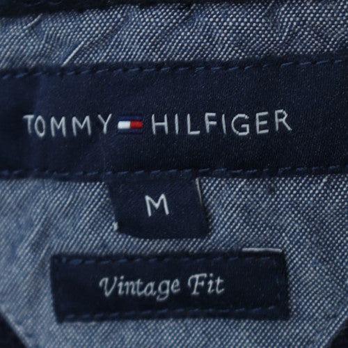 Tommy Hilfiger Men’s Blue Button Cardigan Sweatshirt M Classic Fit