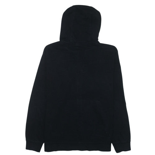 Nike Men's Black Full Zip Hoodie L Sports Fleece Sweatshirt