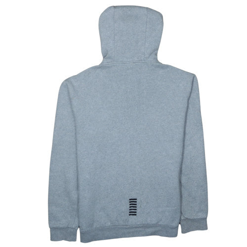 Emporio Armani EA7 Men's Grey Full Zip Hoodie Size L