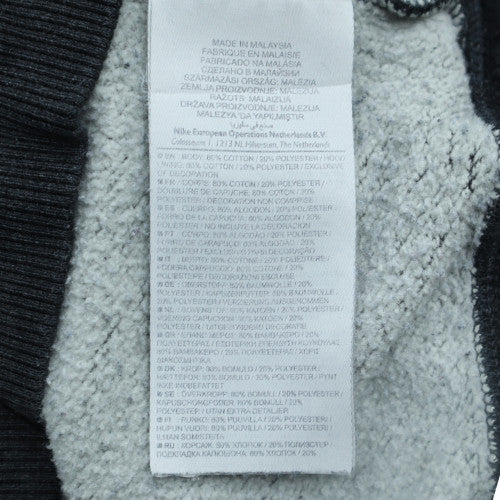 Nike Women Black Small Pullover Hoodie Athletic Dept Logo