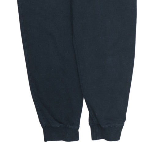 Nike Men's Black Fleece Sweatpants L Regular Fit Logo Cuffed Joggers