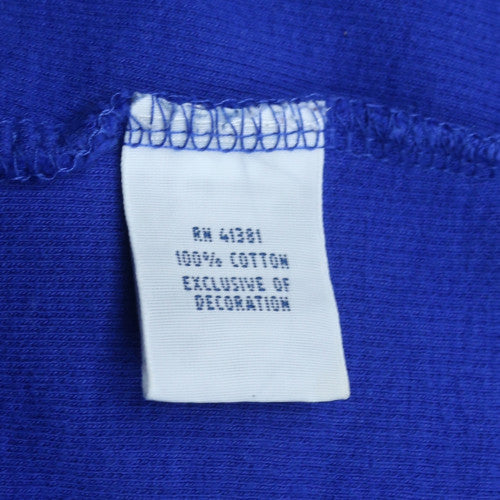 Ralph Lauren Men’s Blue Cotton 1/4 Zip Jumper XL Classic Knit