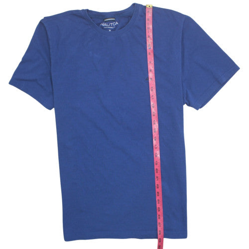 Nautica Men's Blue XL Performance Crew Neck Cotton T-Shirt