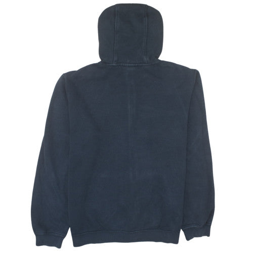 Nike Men's Black Full Zip Hoodie Size L Fleece Sweatshirt