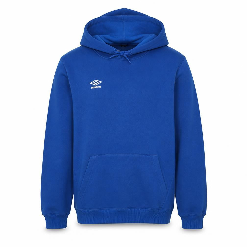 Umbro Mens Blue XL Pullover Hoodie Fleece Sports Sweatshirt