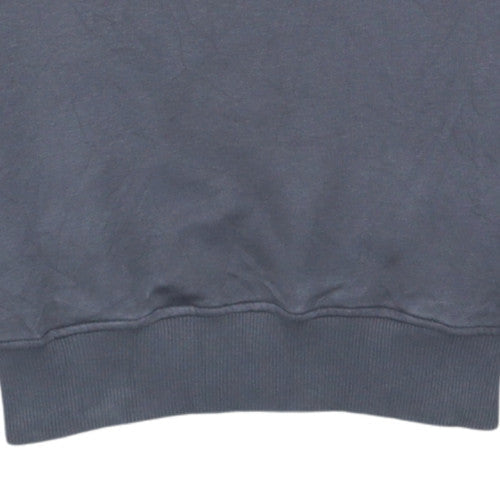 C.P. Company Men's Grey Cotton Pullover Sweatshirt M Regular Fit