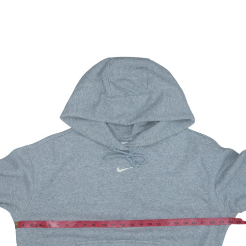 Nike Men's Grey Pullover Hoodie Size S Fleece Sweatshirt