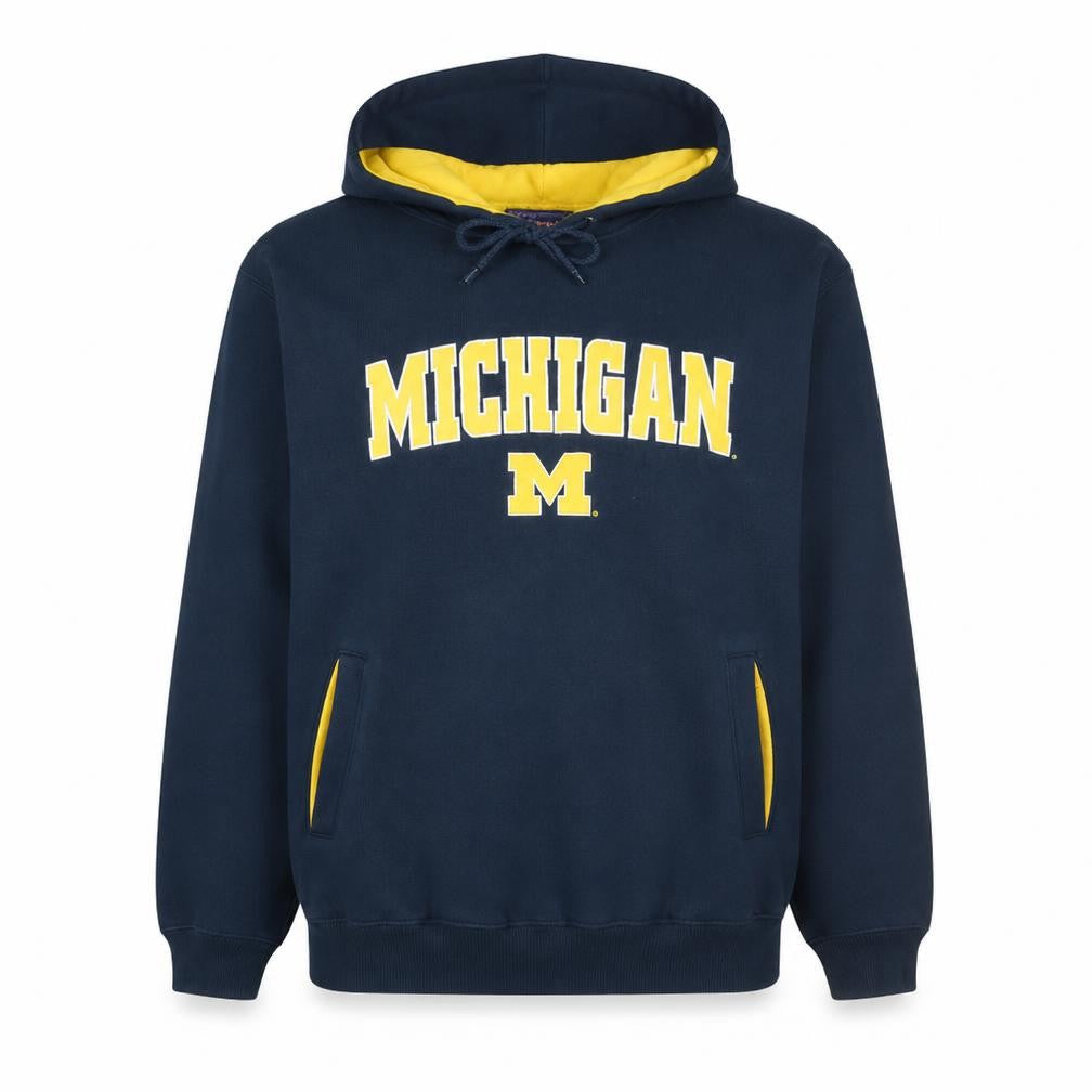 Champs Sports Men’s Blue Michigan Pullover Hoodie XL Fleece