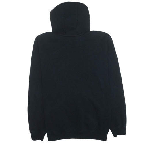 Carhartt Mens Black Pullover Hoodie L Loose Fit Fleece Sweatshirt
