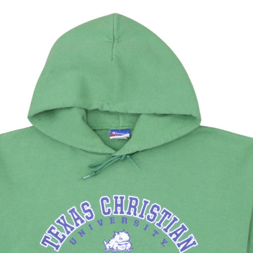 Champion Men's Green Texas Christian University Pullover Hoodie XL