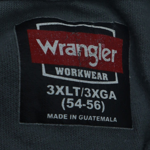 Wrangler Mens Green 3XLT Workwear Short Sleeve Cotton T-Shirt