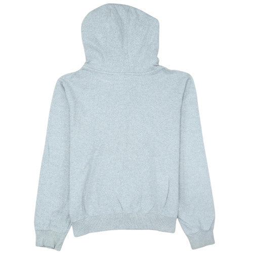 Champion Women’s Grey Pullover Hoodie Medium Cotton Blend Logo
