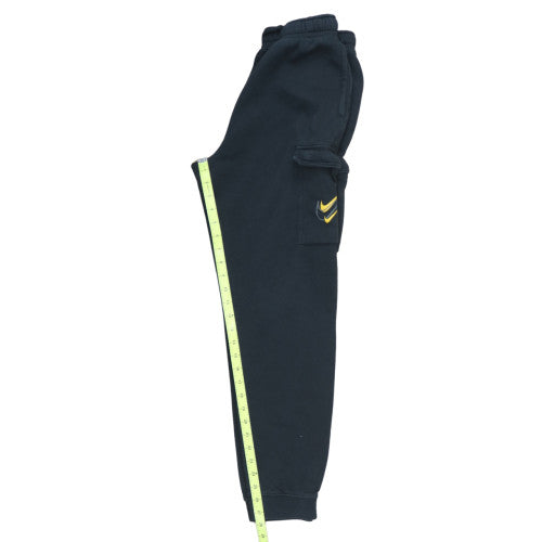Nike Boys Black XL Cargo Jogger Sweatpants with Elastic Waist 158-170cm