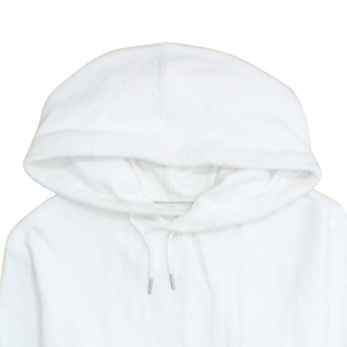 Calvin Klein Jeans Men's White Pullover Hoodie 2XL