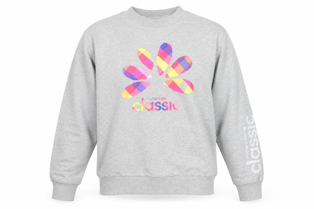Mother's Day Classic Unisex Grey Logo Pullover Sweatshirt L
