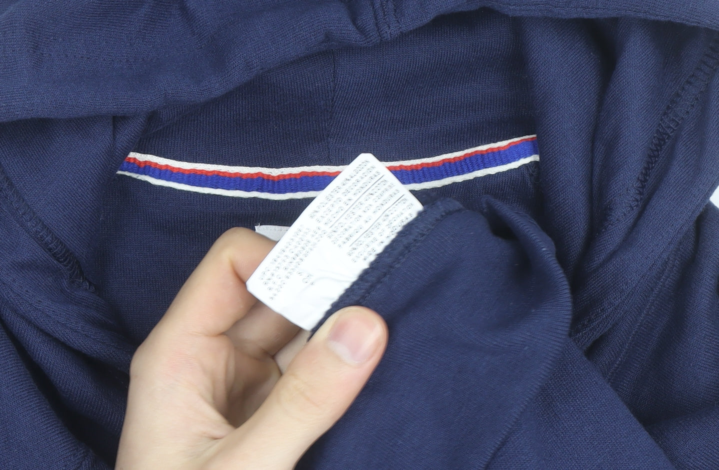 Champion Men's Blue Pullover Hoodie Small Logo Sportswear