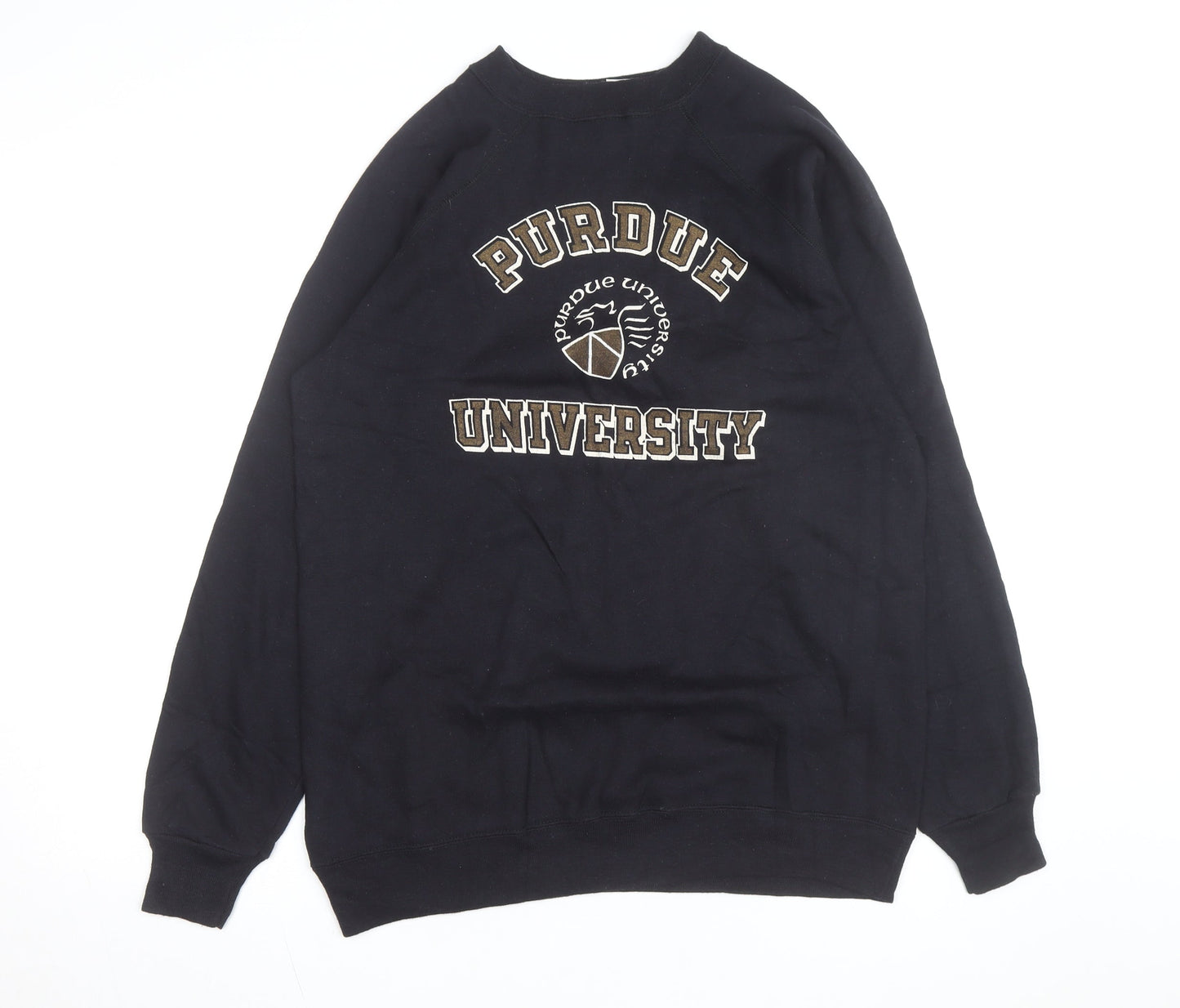 Champion Men's Black XL Pullover Purdue University Sweatshirt