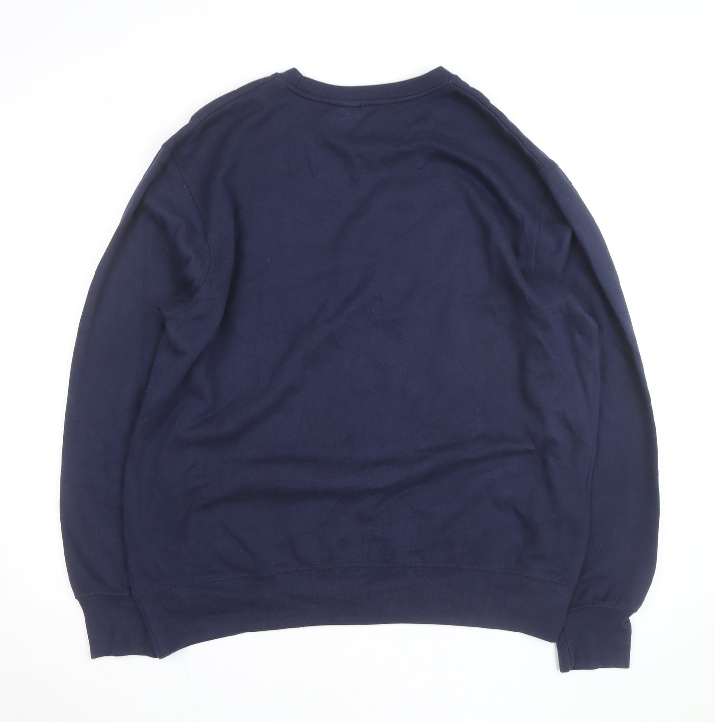 MTA Sport Men's Navy Blue XL Crew Neck Pullover Sweatshirt