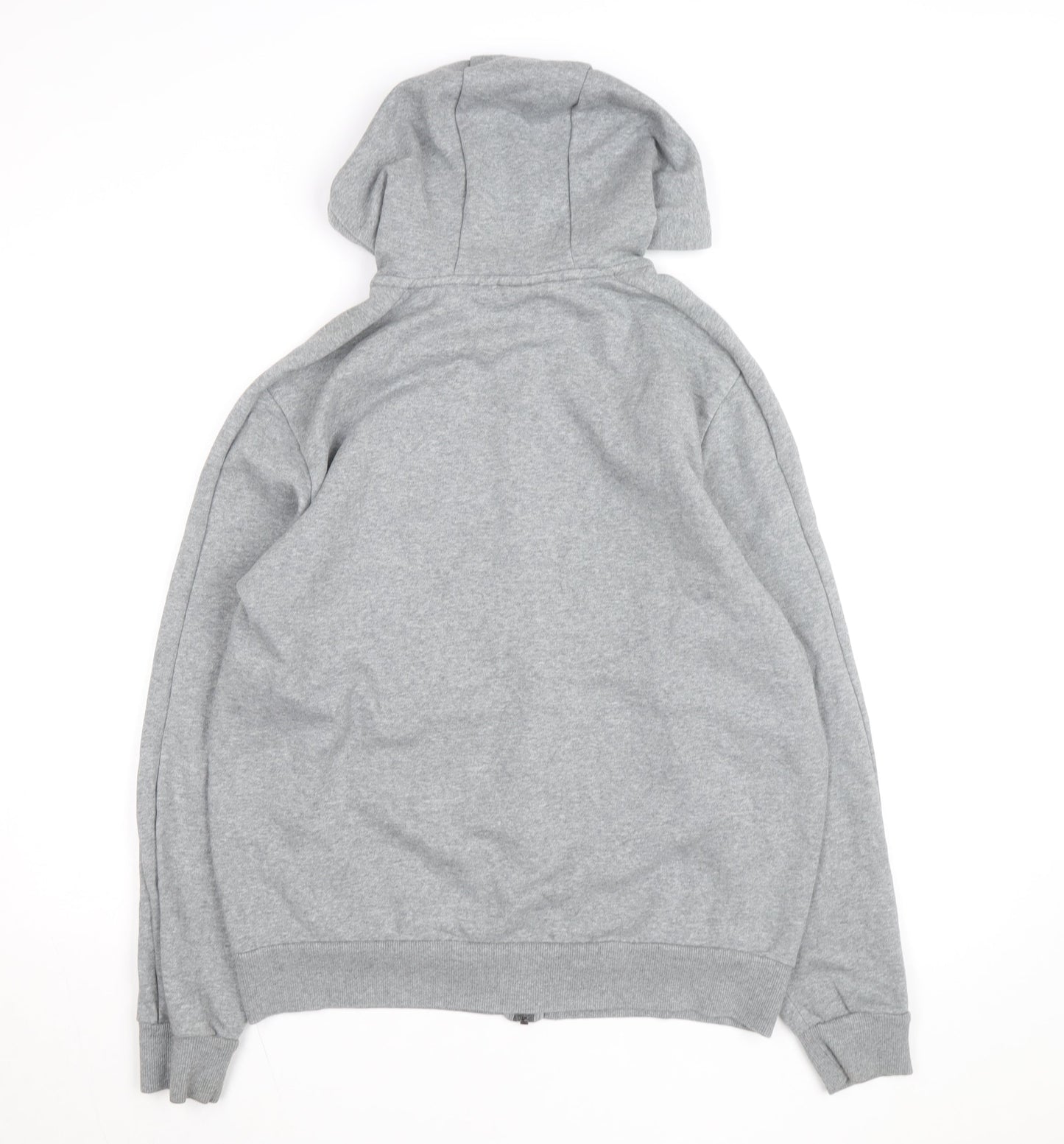 Puma Men's Grey Full Zip Hoodie Size M Regular Fit