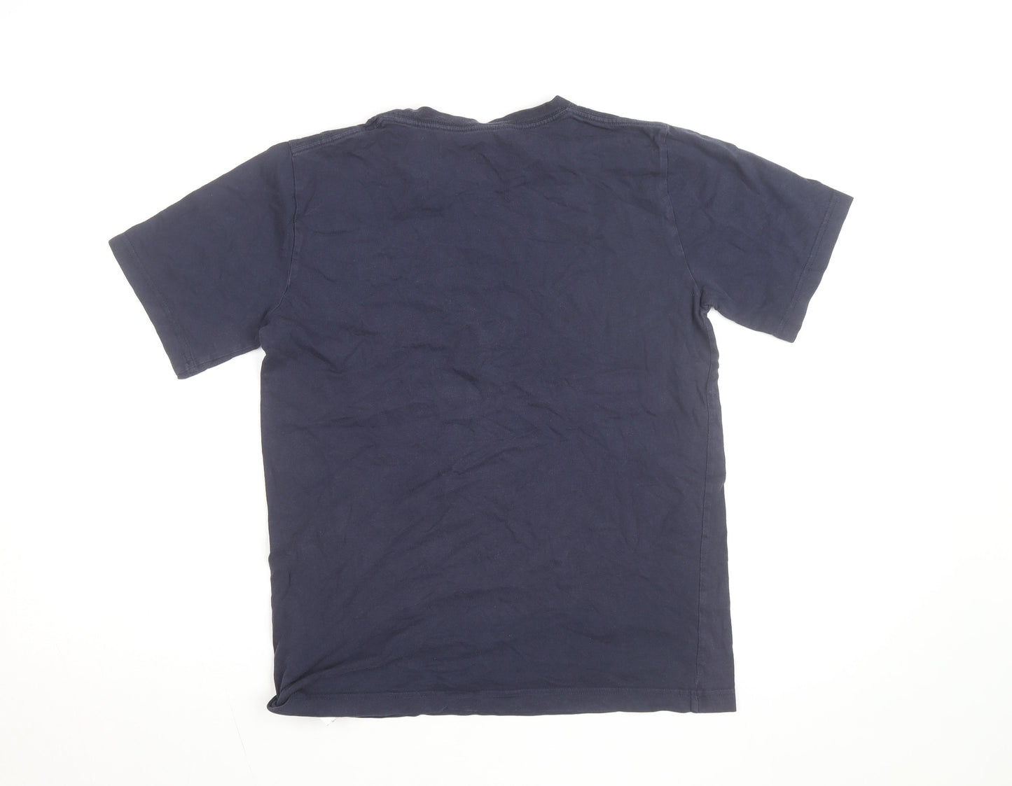 Converse Boys Blue Logo Graphic T-Shirt XL 13-15 Years Short Sleeve