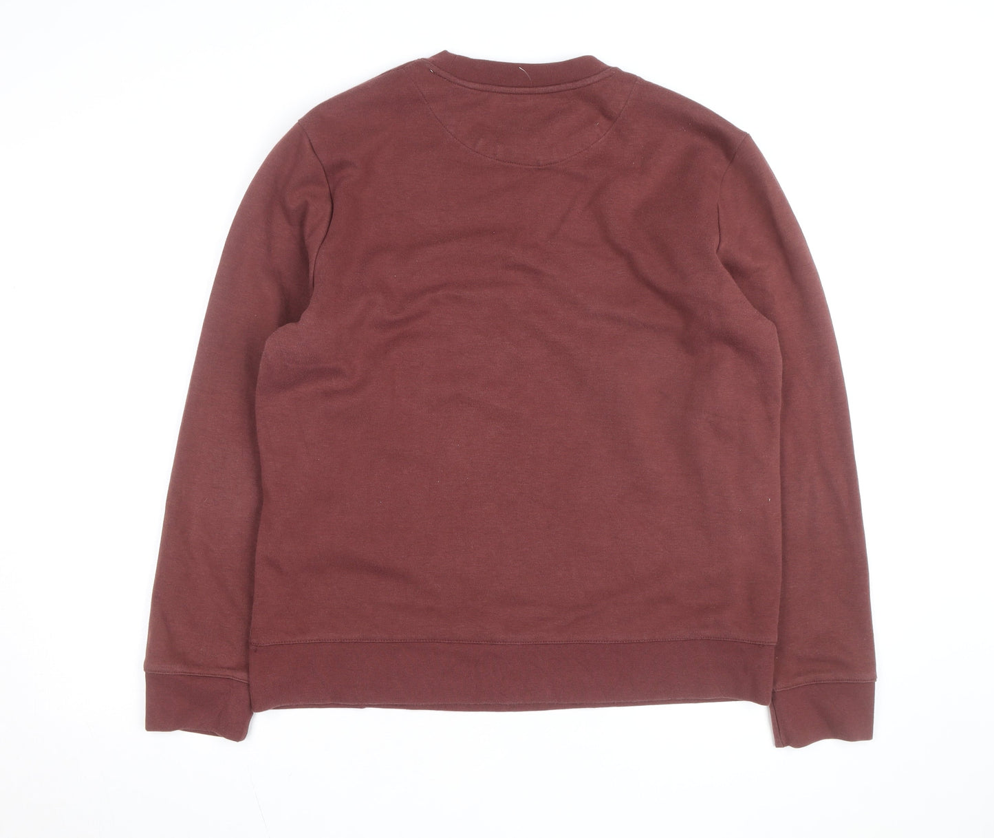 RW&CO Men’s Brown Crew Neck Pullover Sweatshirt Size L