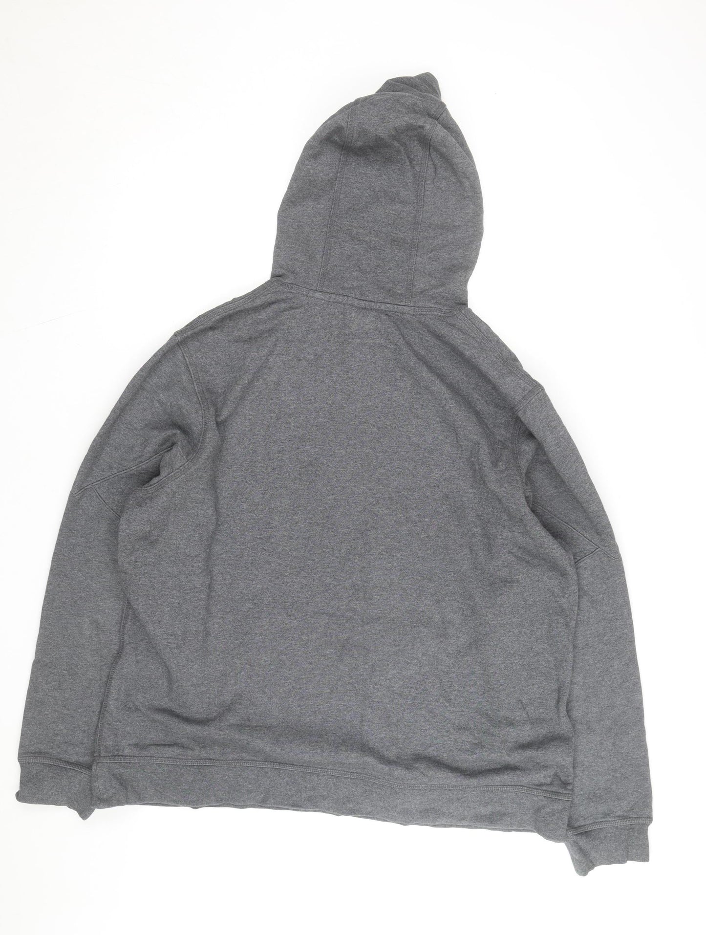 Nike Men’s Grey 2XL Pullover Hoodie Fleece Sportswear