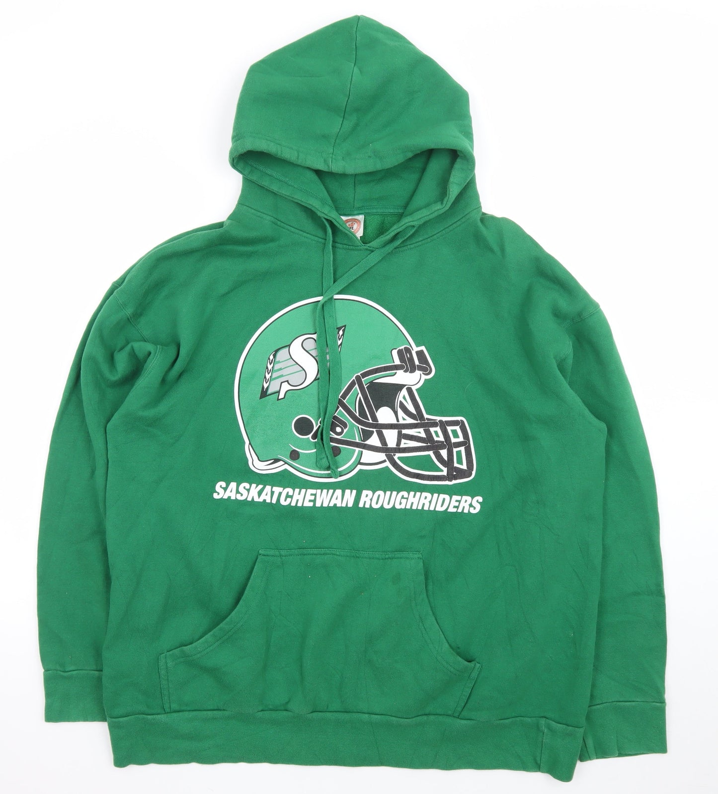 CFL Saskatchewan Roughriders Green Pullover Men's XL Hoodie