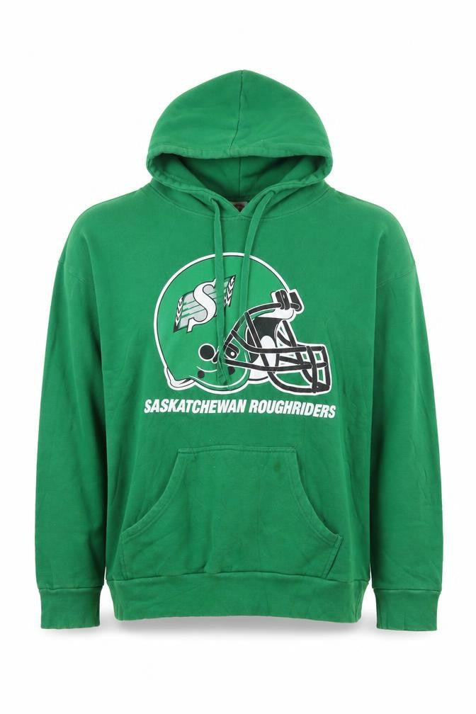 CFL Saskatchewan Roughriders Green Pullover Men's XL Hoodie