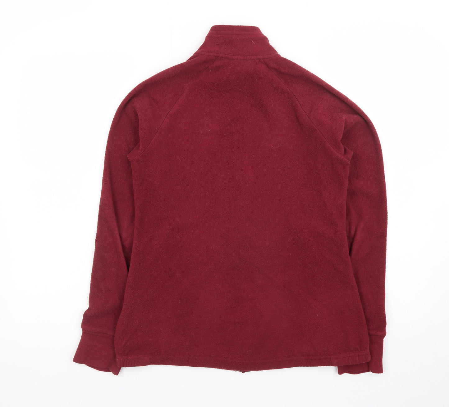 Sprayway Women's Red Fleece Full Zip Outdoor Jacket Size 10