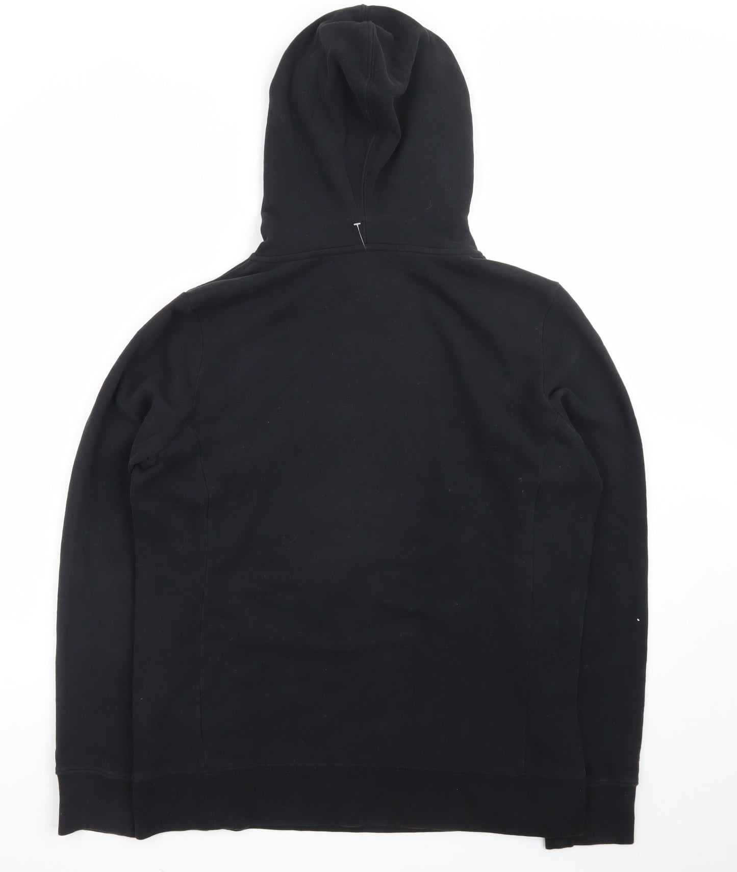 The North Face Womens Black Pullover Hoodie L Logo Hooded Sweatshirt