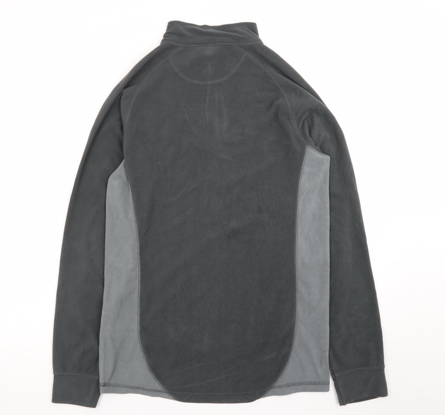 Trespass Men’s Grey XL 1/2 Zip Fleece Pullover Sweatshirt