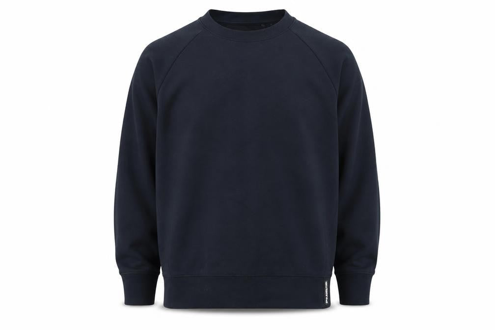 Superdry Men's Black Cotton Blend Pullover Sweatshirt Size L
