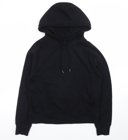 Next Men's Black Pullover Hoodie Size S Cotton Blend Fleece