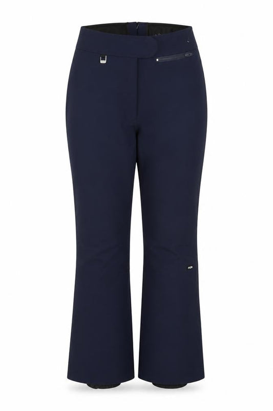 Fera Womens Blue Wool Blend Tall 14L Snow Pants Ski Trousers