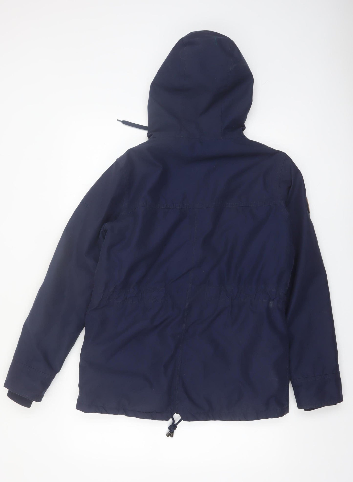 Trespass Women's Blue Waterproof Hooded Parka Jacket Size 10