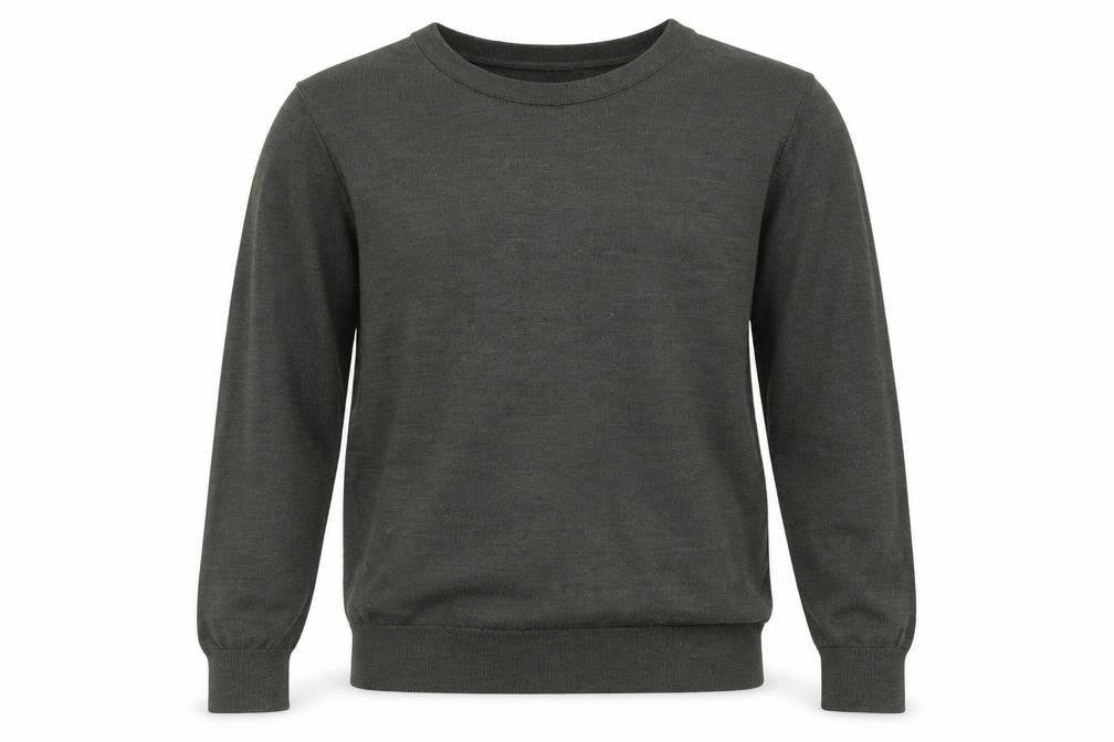 Gap Men's Green Merino Wool Crew Neck Jumper Size S