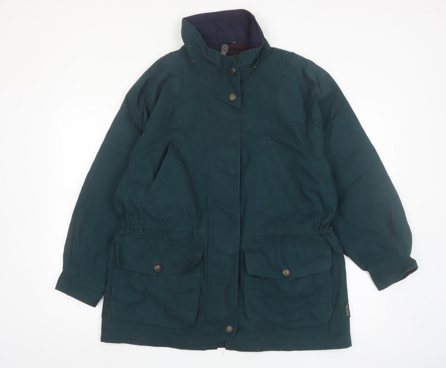 Pacific Trail Men's Green L Parka Jacket Water Resistant Lined Outdoor