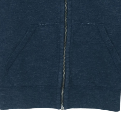 Ralph Lauren Men’s Blue Full Zip Hoodie L Regular Cotton Fleece